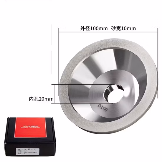 Resin Bonded Cup Turbo Diamond Grinding Wheel for Glass