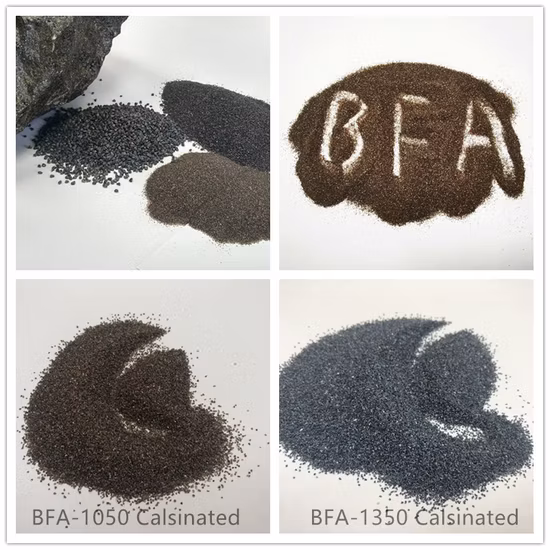 Phoenix abrasifs alumine fondue brune/oxyde d'aluminium marron/grains Bfa pour abrasifs