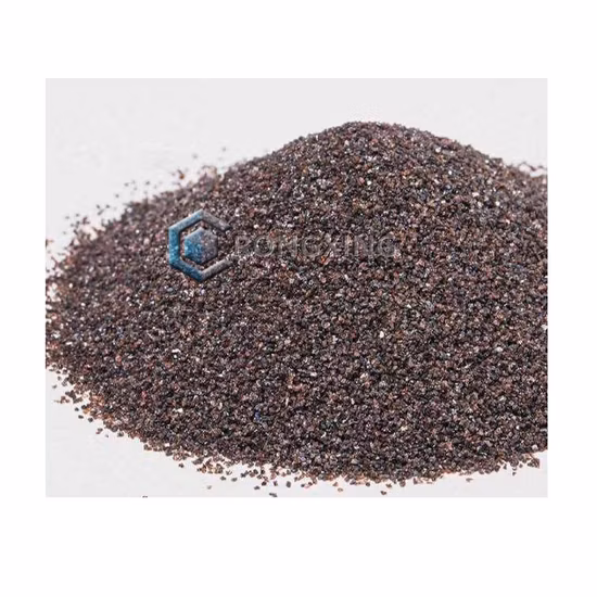Grain abrasif d'oxyde d'aluminium brun de Chine